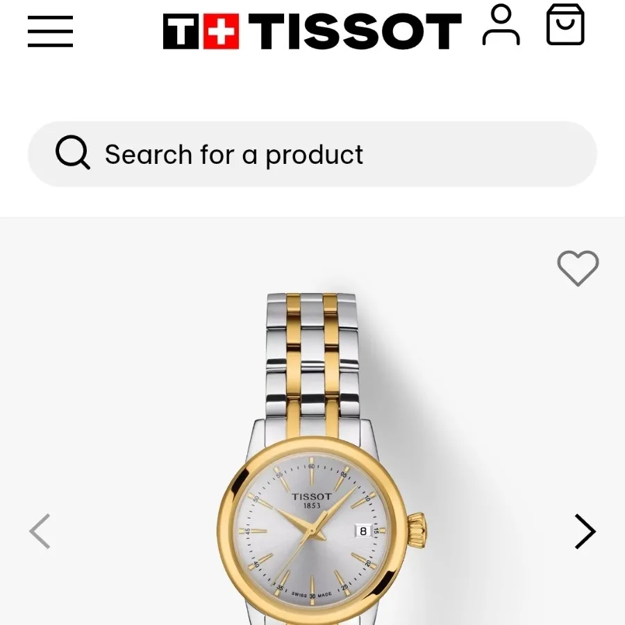 ساعت تیسوت کلاسیک زنانه