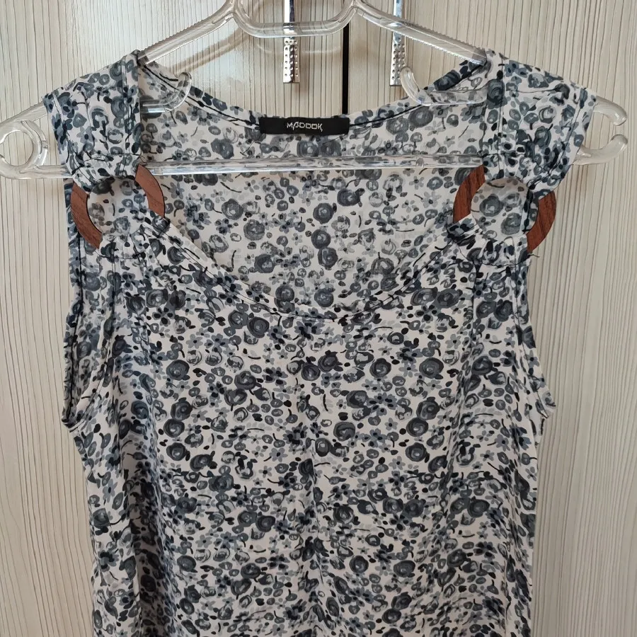 پیراهن نخی گل گلی خنک