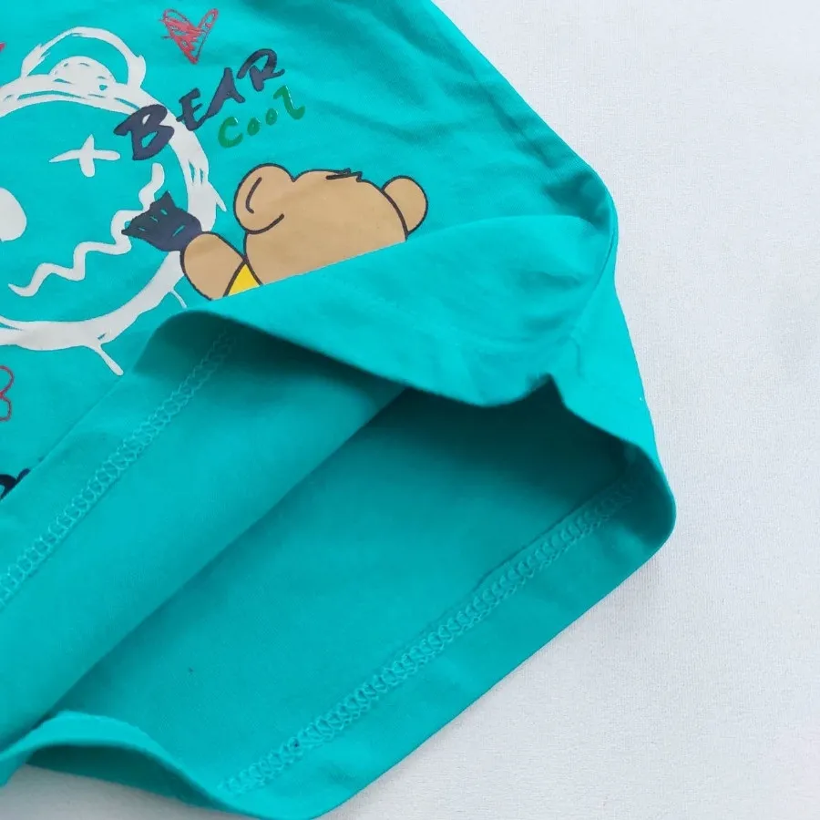 تیشرت شلوارک خرس نقاش