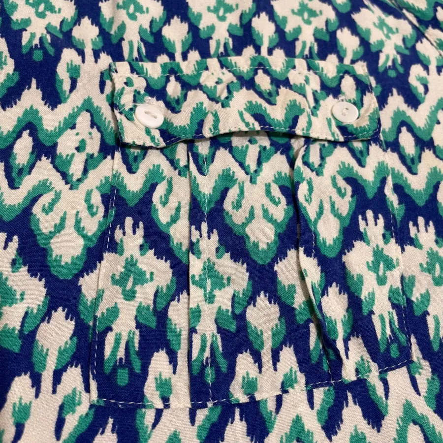 بلوز آستین کوتاه نخ