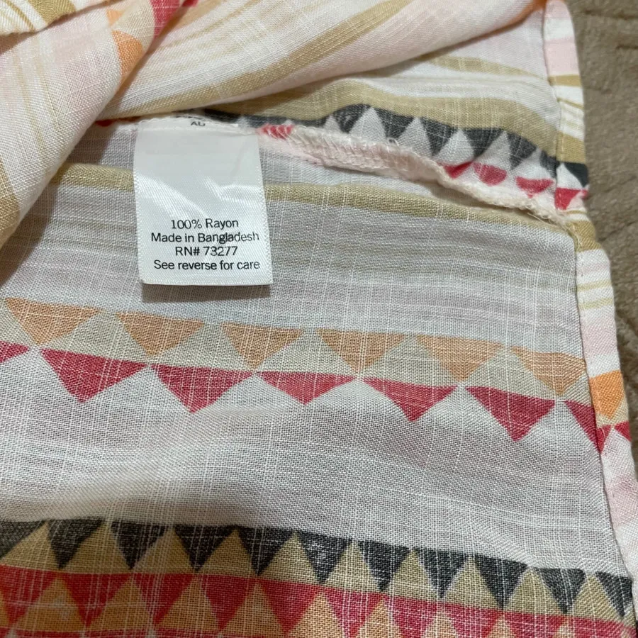 بلوز آستین کوتاه نخی