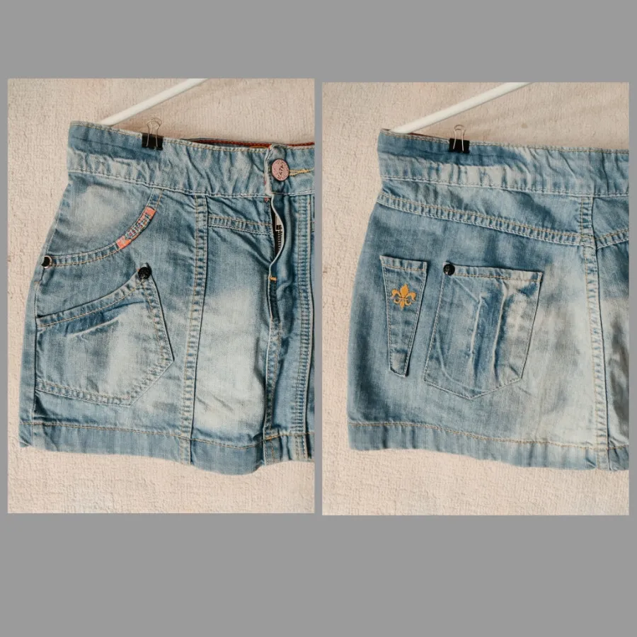 دامن جین عروسکی