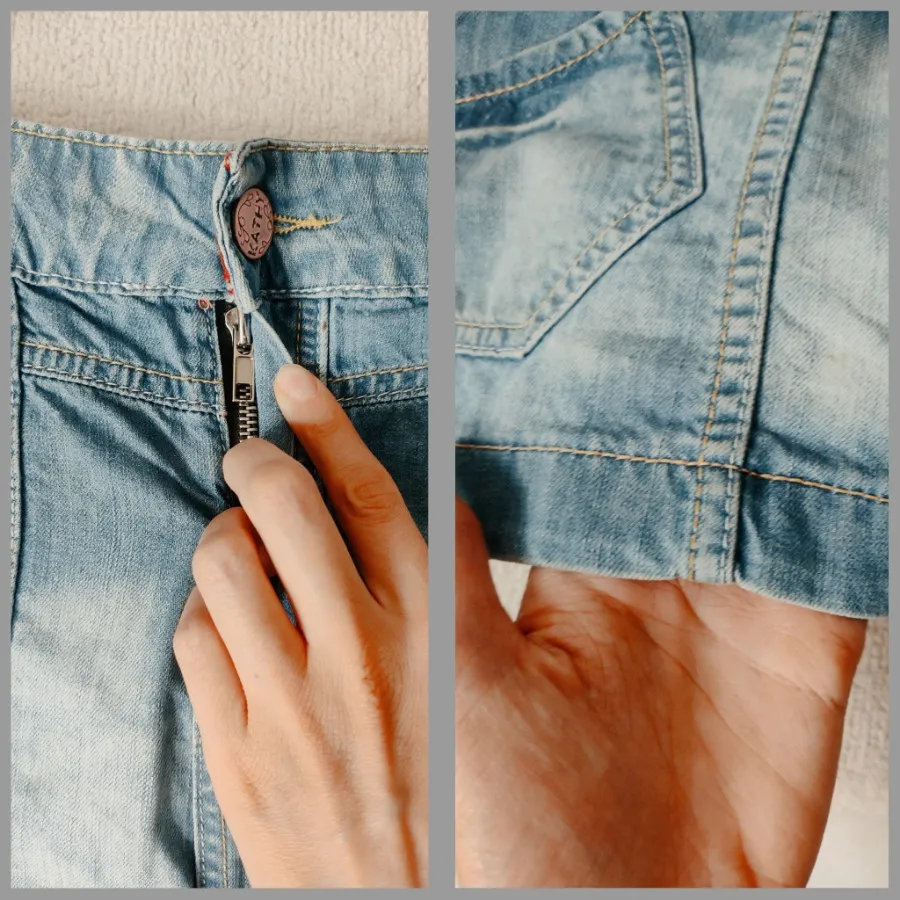 دامن جین عروسکی