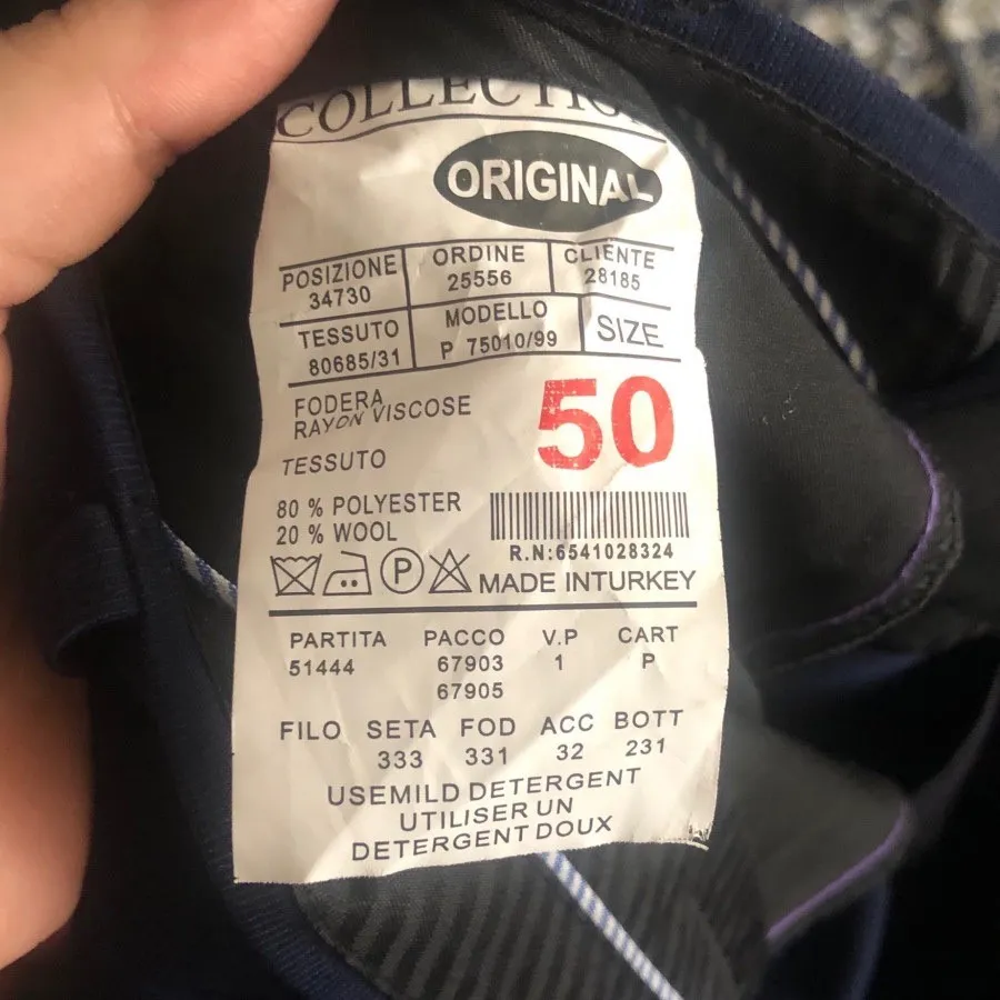 کت شلوار خارجی