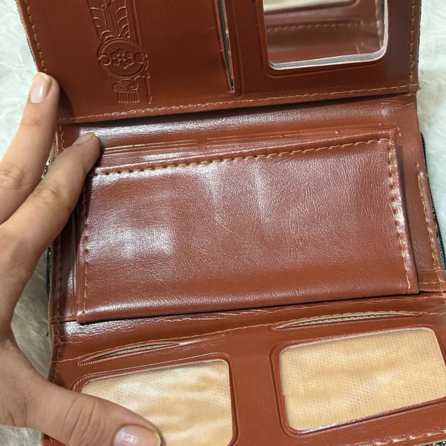 کیف پول ترمه دار