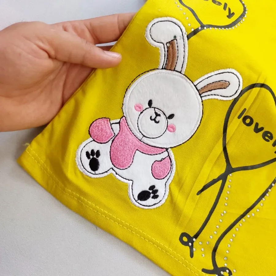 تیشرت شلوارک خرگوش و بادک