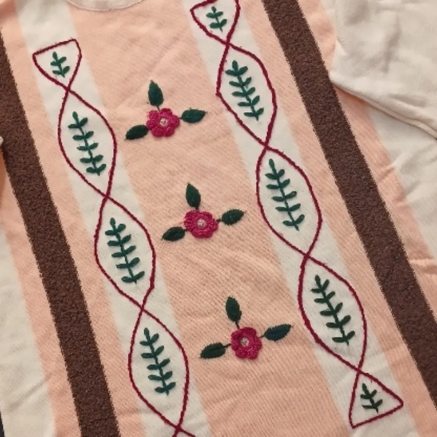 بافت گلدوزی شیک