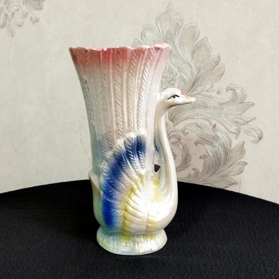 گلدان هفت رنگ مرمری