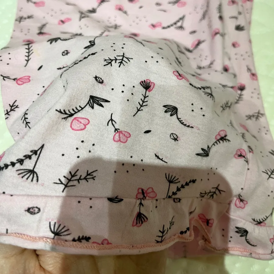 شلوارک گلگلی نخی پنبه ای