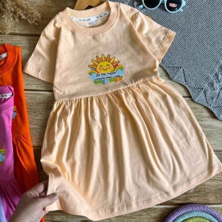 پیراهن خورشید دخترانه