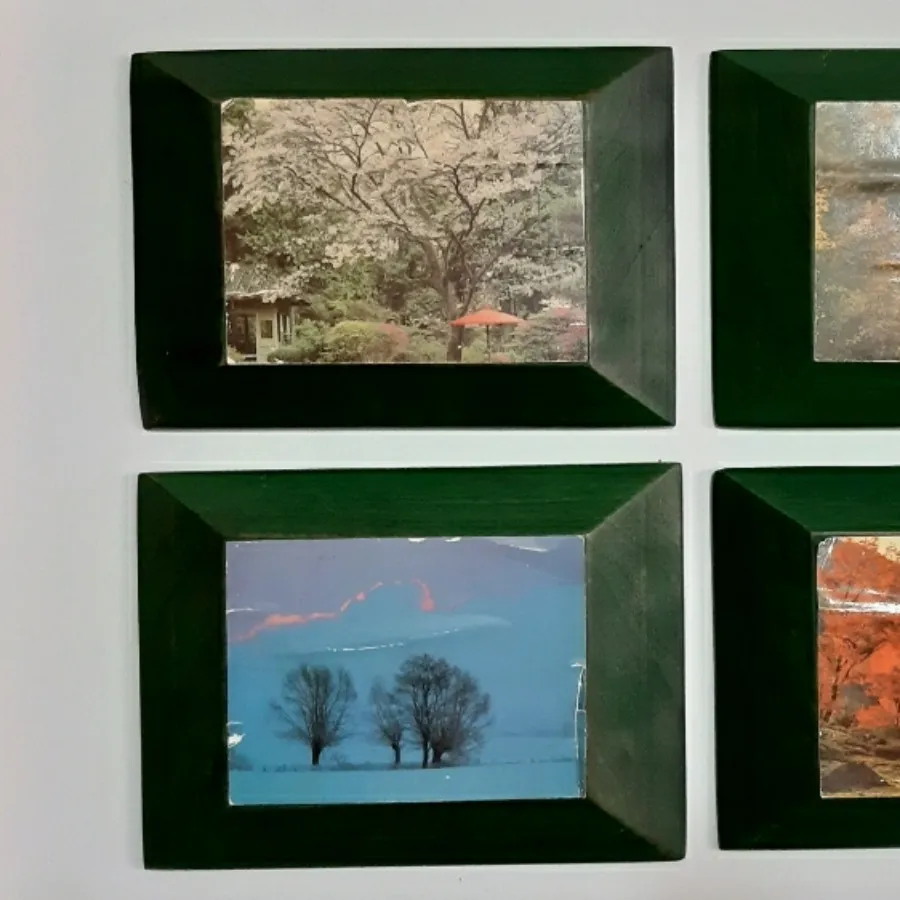 قاب عکس چوبی