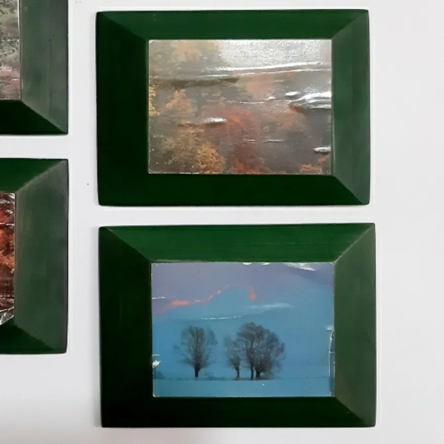 قاب عکس چوبی