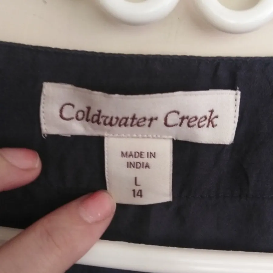 شومیز نخی سورمه ای