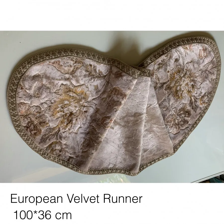 رانر مخمل گل برجسته