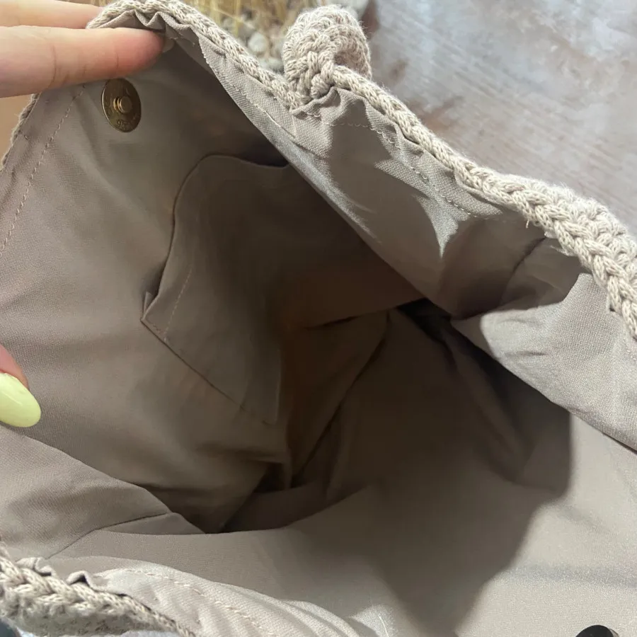 کیف دست بافت