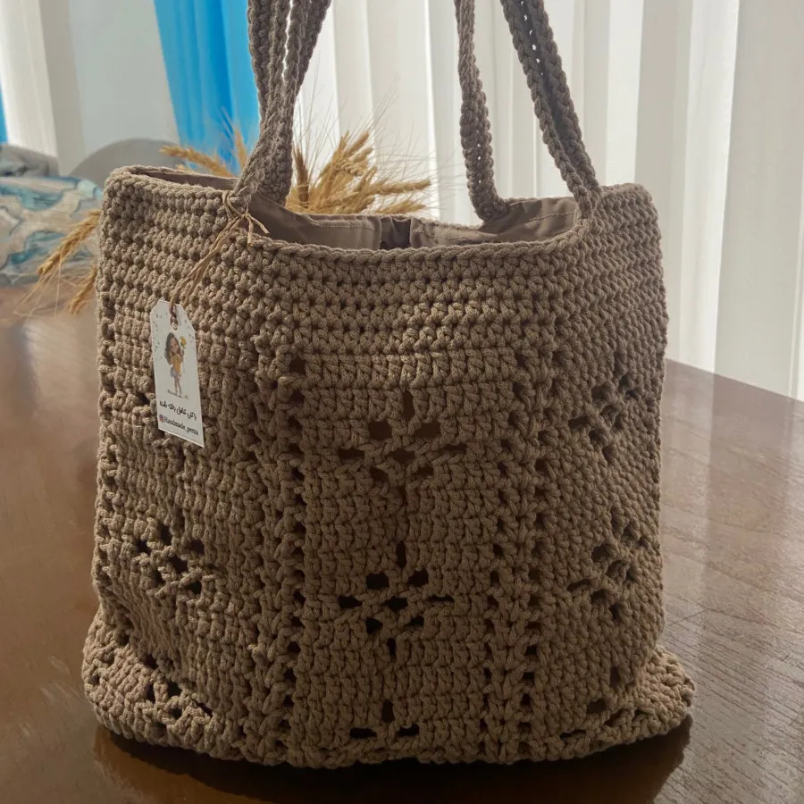 کیف دست بافت