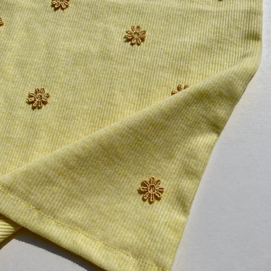 تاپ گلدوزی شده نخ پنبه