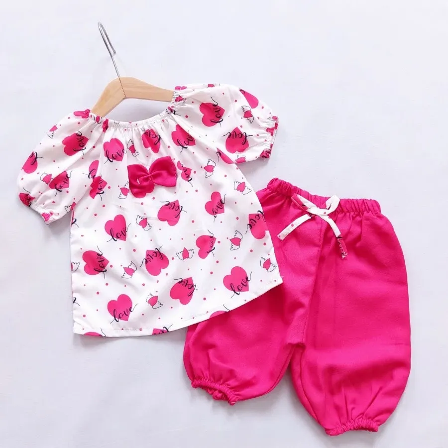 شومیز شلوارک قلبی ?