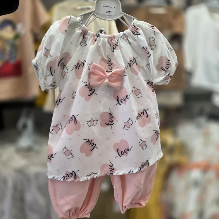 شومیز شلوارک قلبی ?