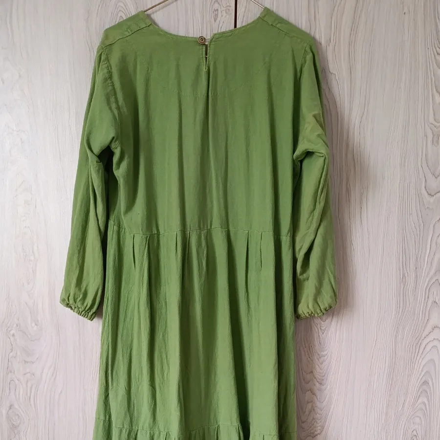 پیراهن بلند سبز