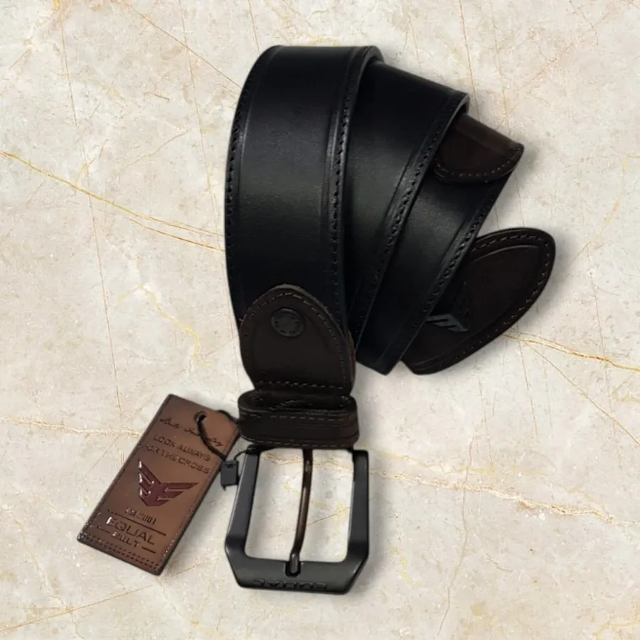 کمربند ترک مشکی قهوه ای