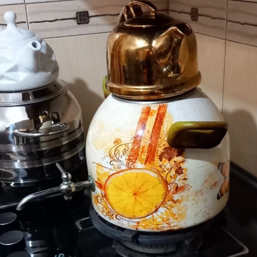 کتری لعابی 6 لیتری