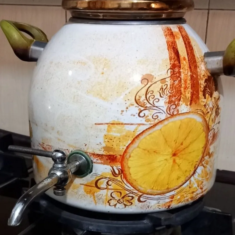 کتری لعابی 6 لیتری