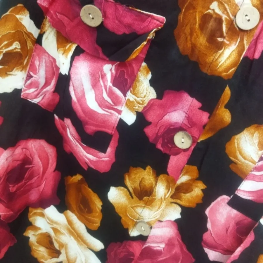 دامن نخی گلدار زنانه