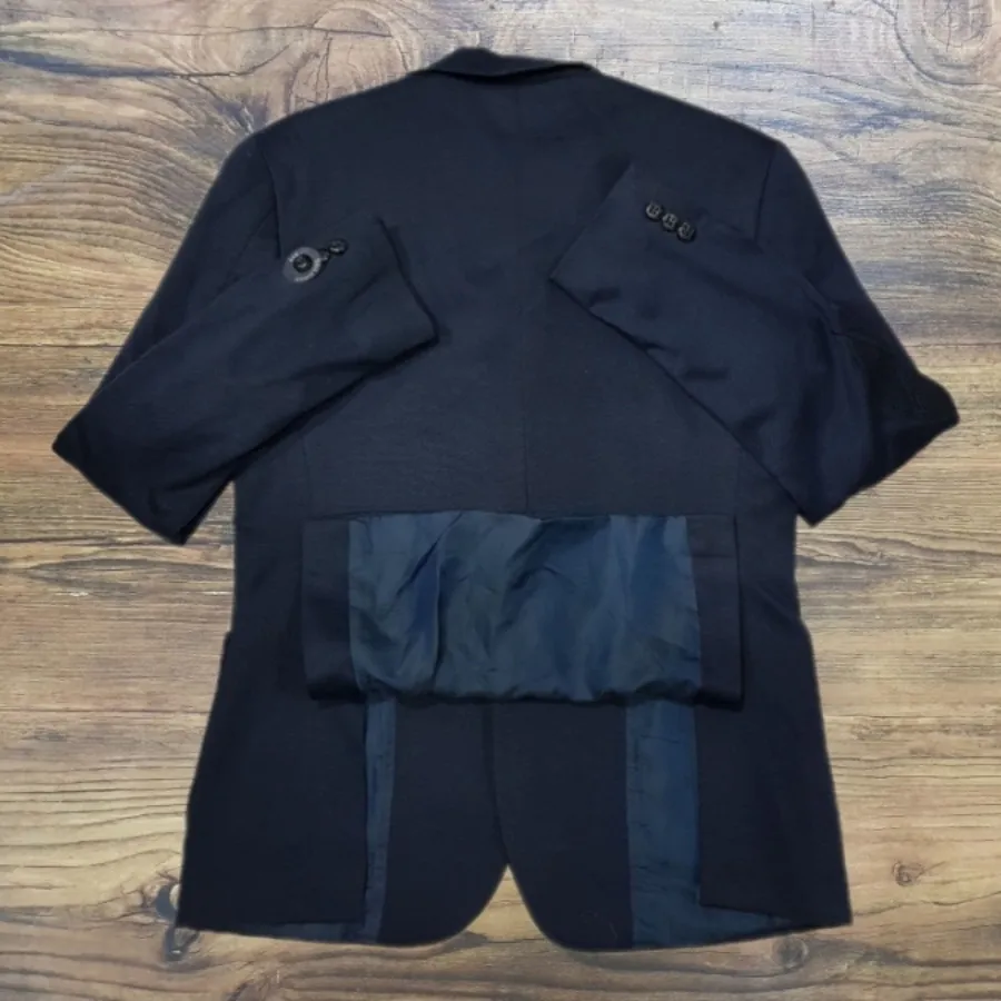 کت تک ترک کج راه سرمه ای