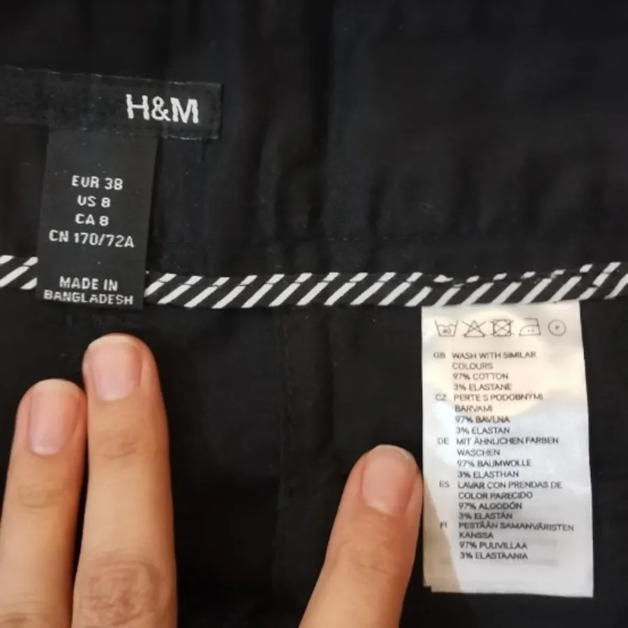 شلوارک اچ اند ام