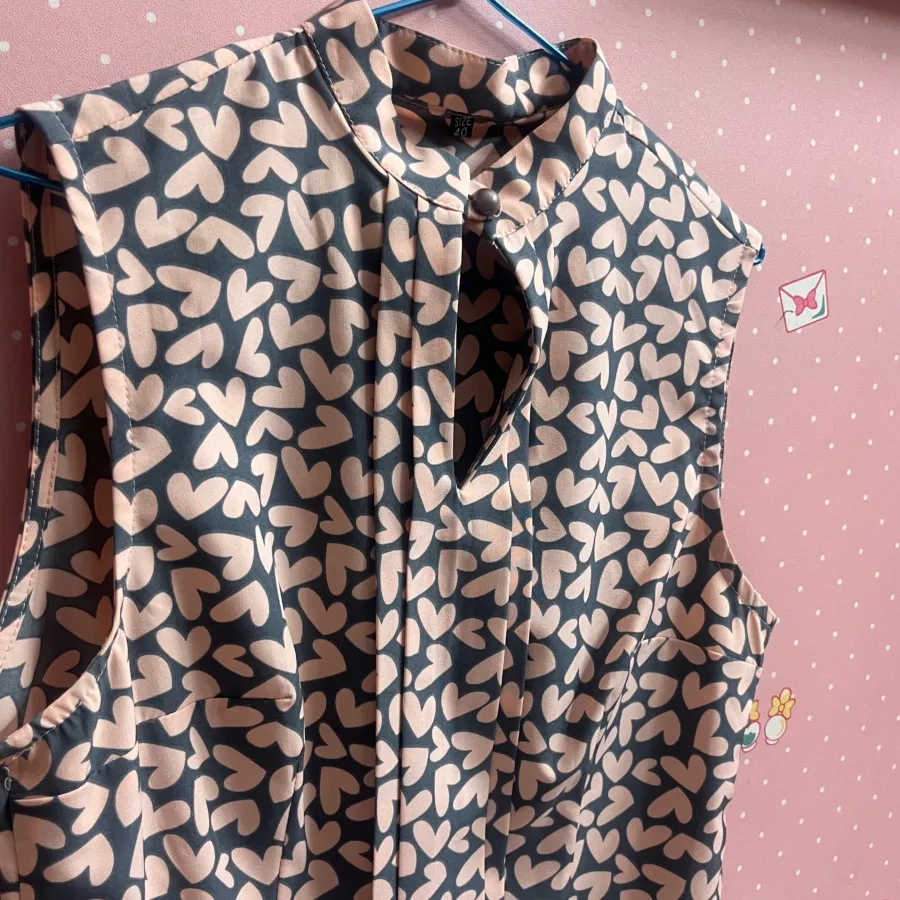 شومیز ( تاپ ) کرپ قلبی