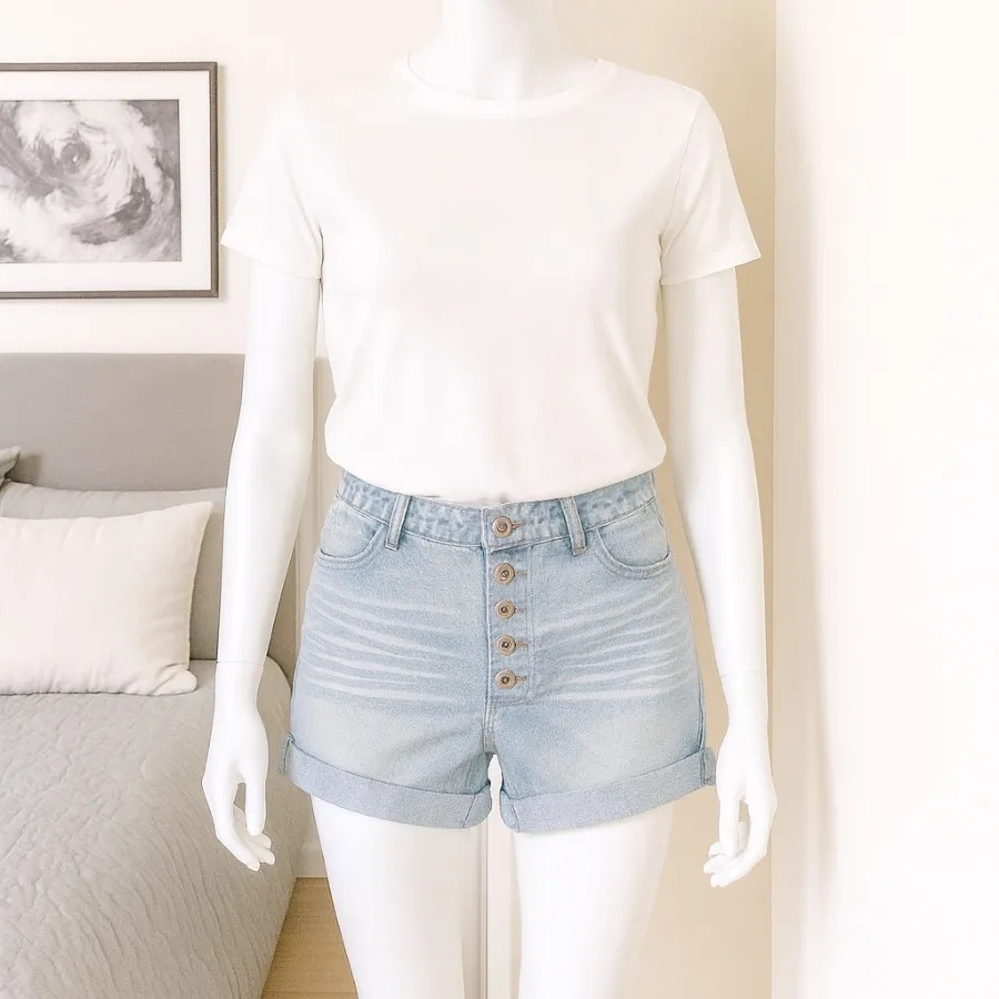 ☀️ شلوارک جین