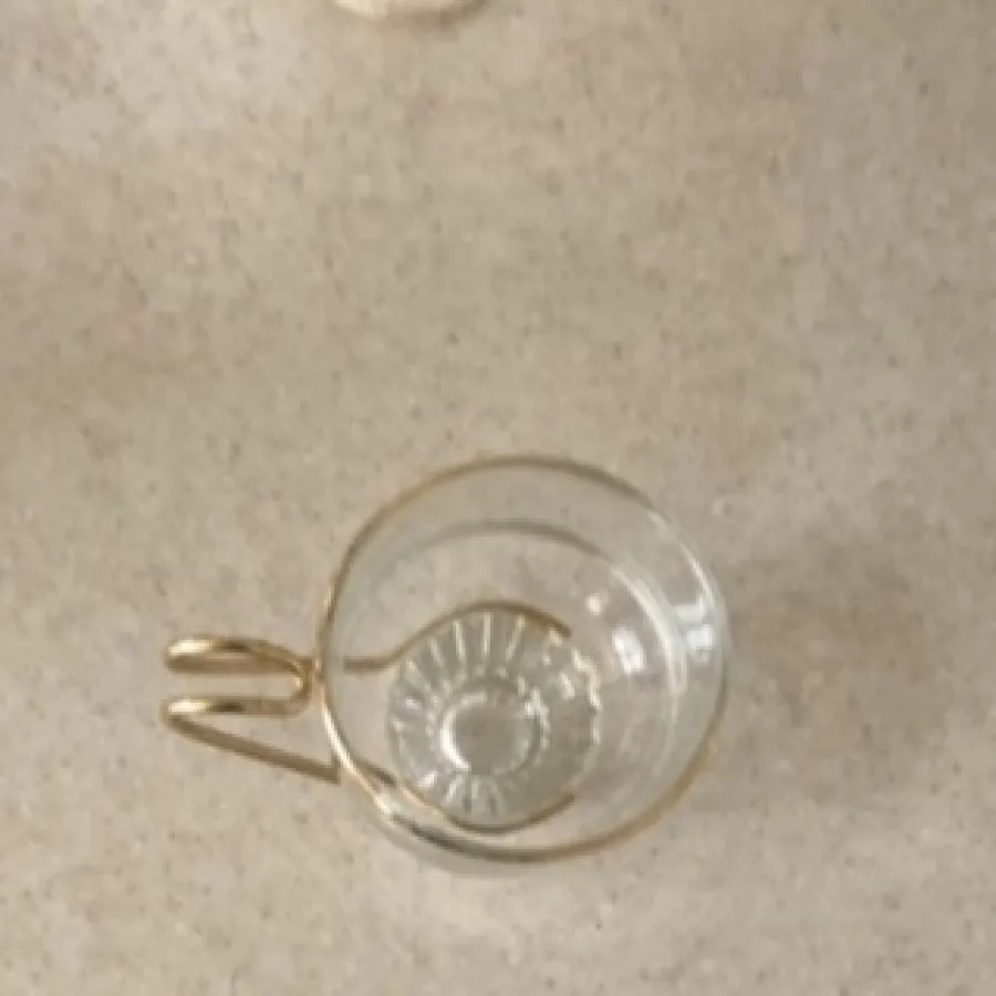 شش عدد فنجان دسته فلزی