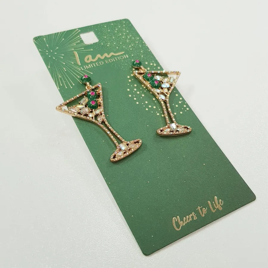 گوشواره مجلسی آویز جام