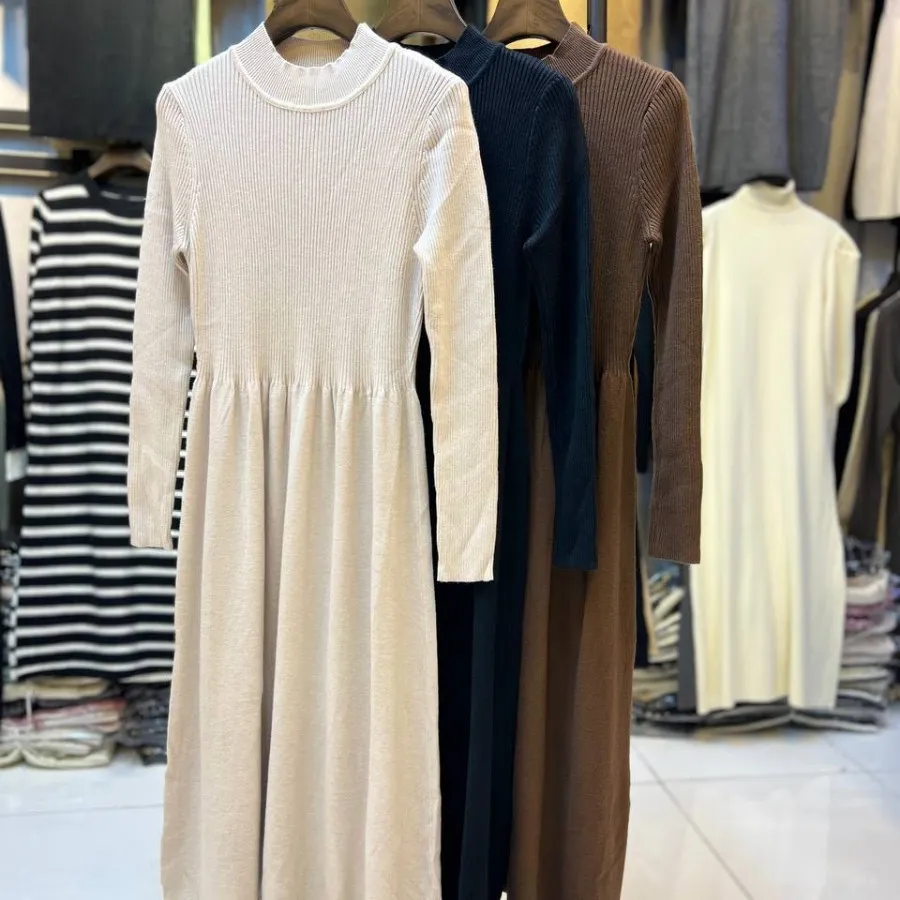 پیراهن بافت گرم بالا