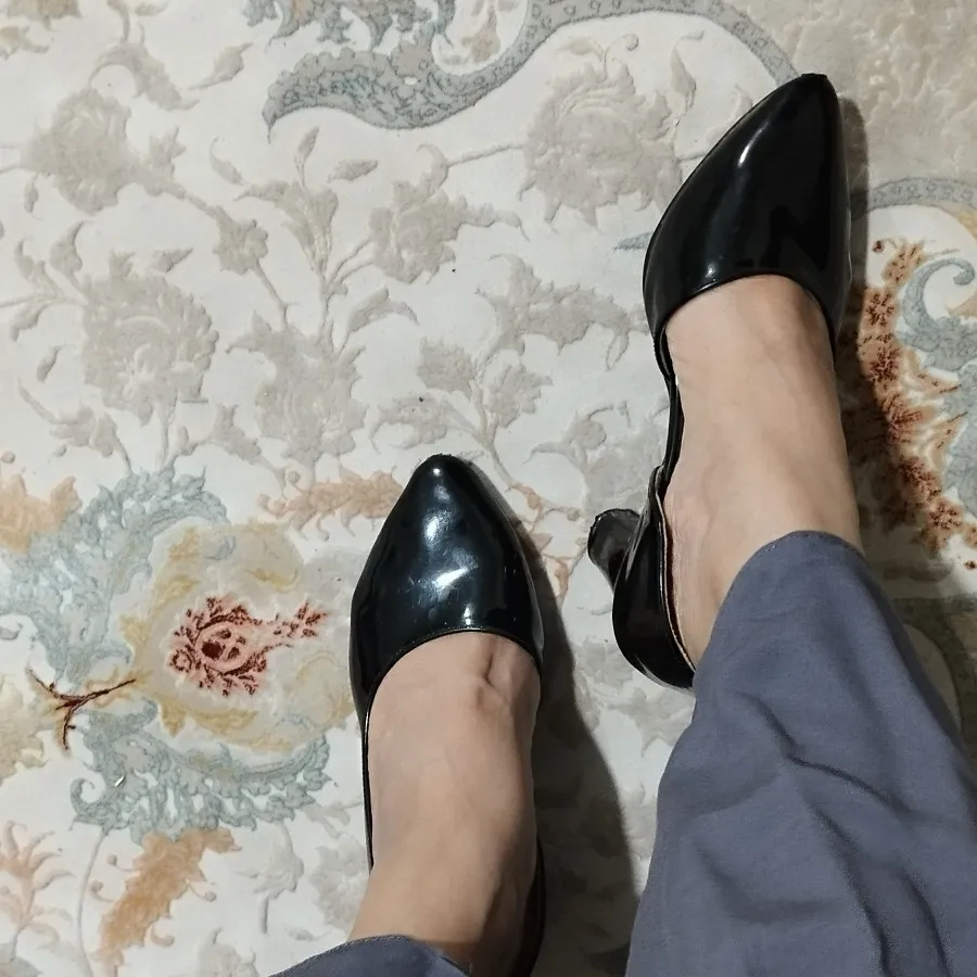 کفش مجلسی ورنی