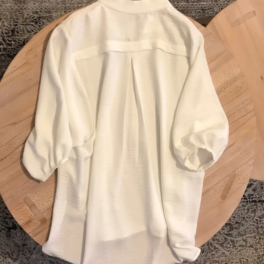 شومیز سفید دانزا