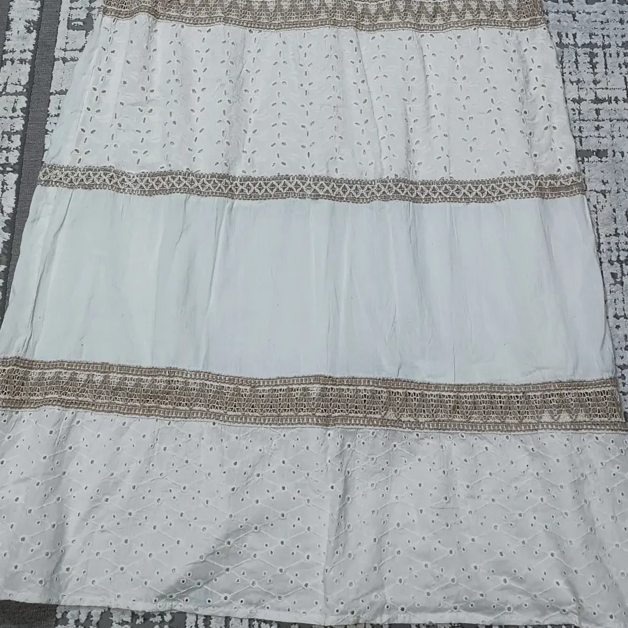 پیراهن ساحلی خامه دوزی