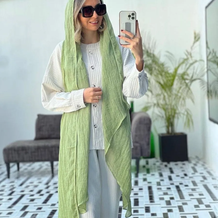 مینی اسکارف لمه دار