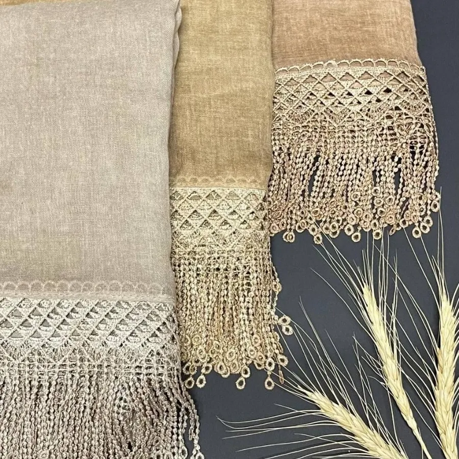 شال وال اوریب دور دانتل