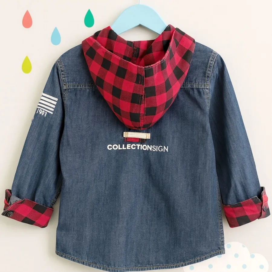 پیراهن جین پسرونه