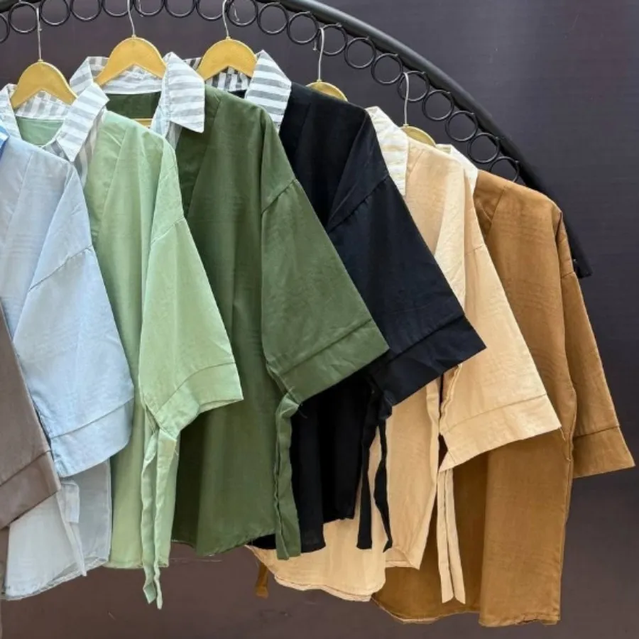 شومیز یقه راه راه