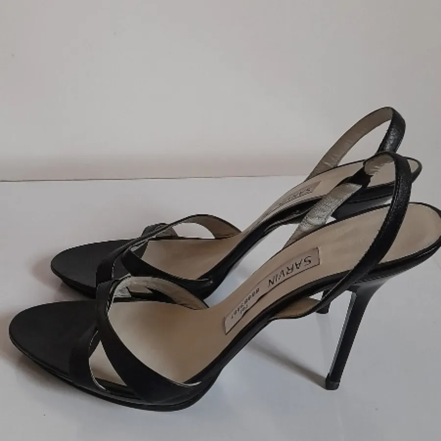 کفش چرم مشکی