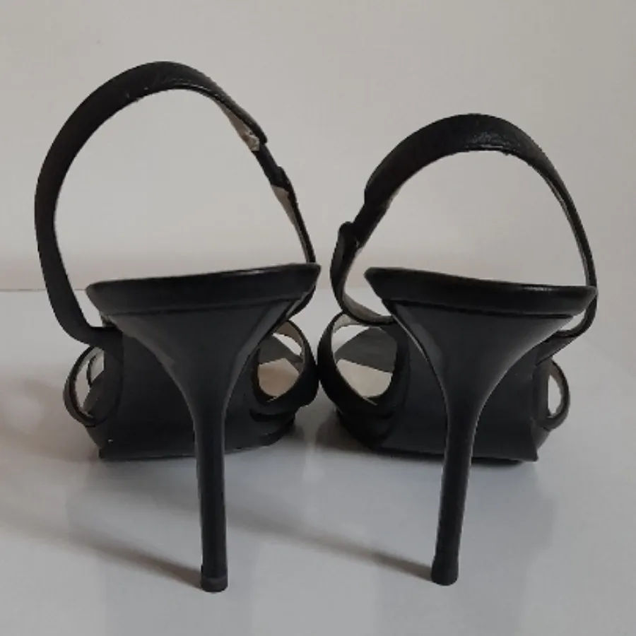 کفش چرم مشکی