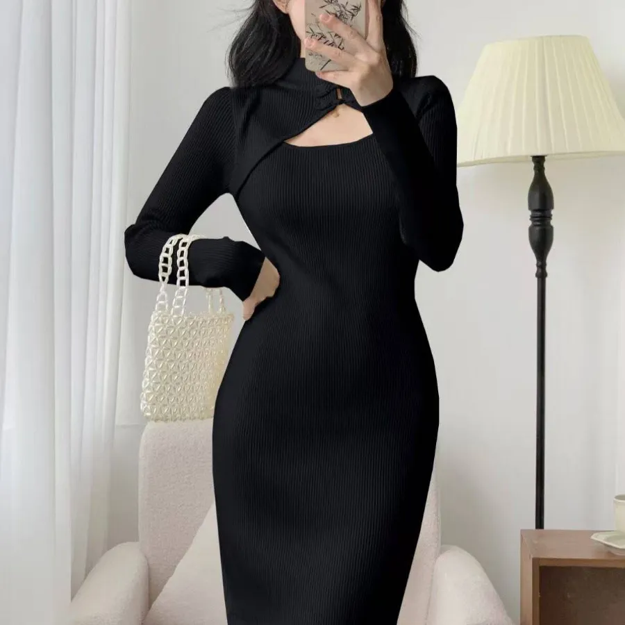 پیراهن بافت گرم بالا