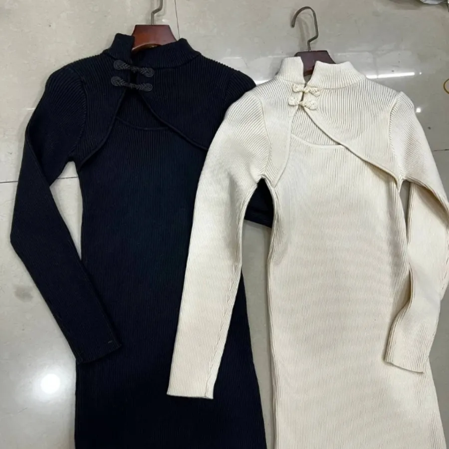 پیراهن بافت گرم بالا