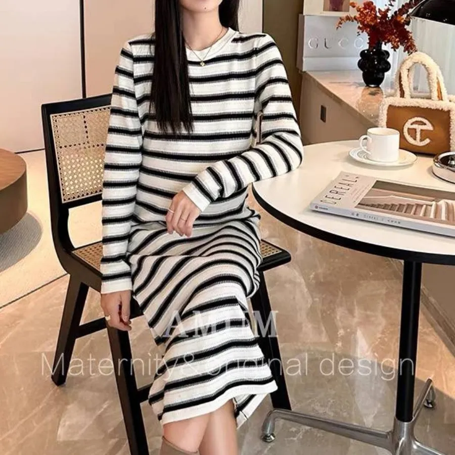 پیراهن بافت گرم بلند