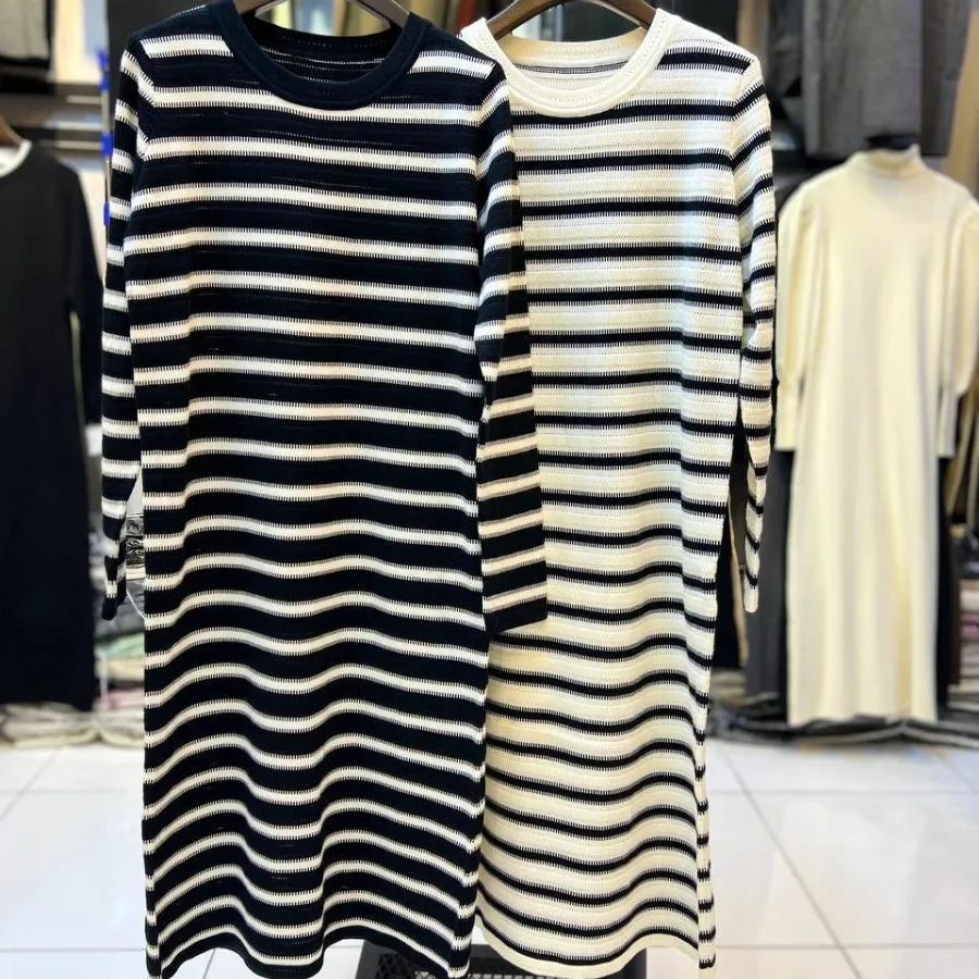 پیراهن بافت گرم بلند