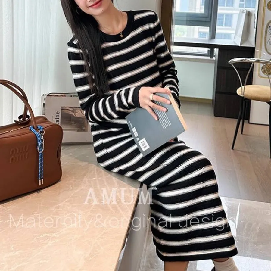 پیراهن بافت گرم بلند