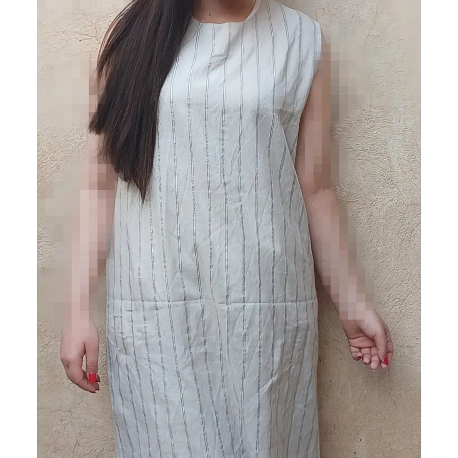 پیراهن لنین نخی